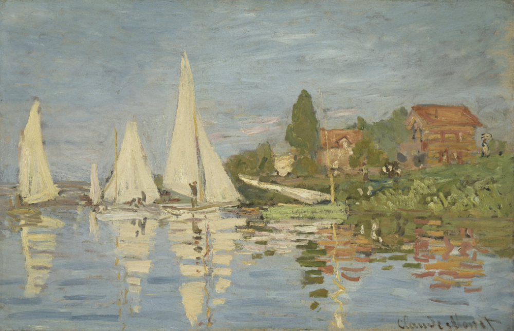 Claude Monet - Régates à Argenteuil